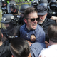 White supremacist Richard Sspencer, seen here as he and his supporters fight with Virginia State Police in Charlottesville, Virginia's Emancipaton Park after Unite the Right was declared an unlawful gathering on Aug. 12, 2017.
